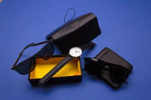 Men accessories Stock Photos