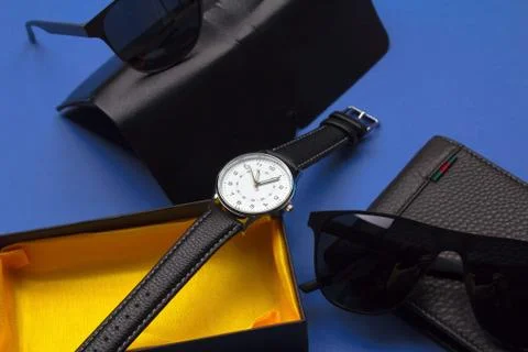 Men accessories Stock Photos