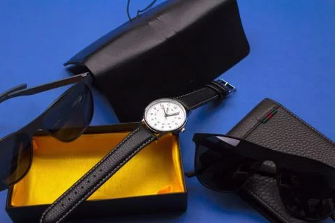 Men accessories Stock Photos