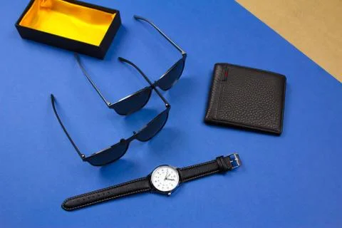 Men accessories Stock Photos