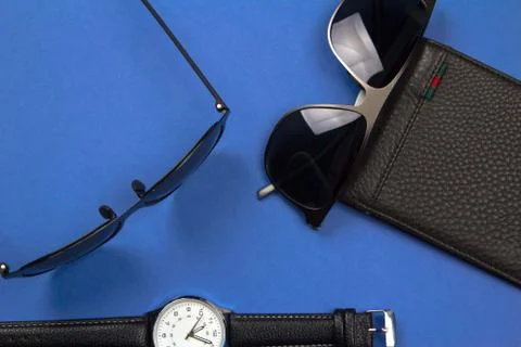Men accessories Foto stock