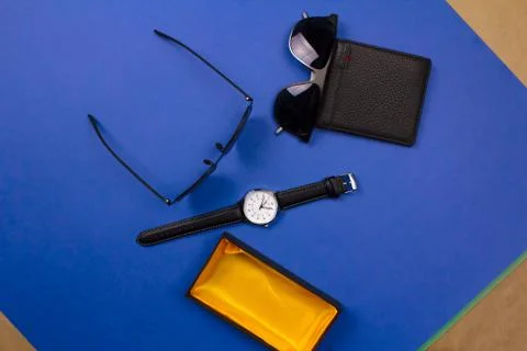 Men accessories Stock Photos