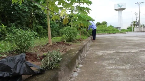 Men and shovel Stock Footage 56080966
