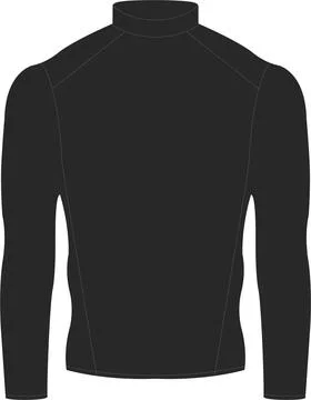 Men Base Layer Cold Gea Vectors Stock Illustration