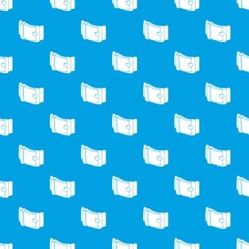 Men belt pattern vector seamless blue Stock Illustration