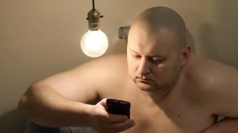 Men calling on the telephone Stock Footage 10791748