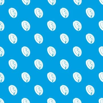 Men clothes button pattern vector seamless blue Stock Illustration