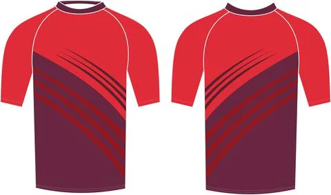 Men Compression Shirts Custom Design Mock ups Templates Illustration Vectors Illustrazione stock