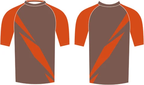 Men Compression Shirts Custom Design Mock ups Templates Illustration Vectors Stock Illustration