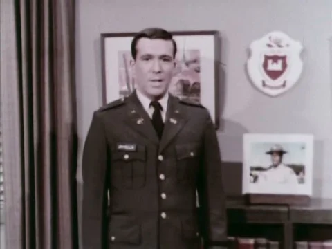 Men in the Drill Sergeant Program are trained to become basic soldiers in theƒ Stock Footage 75294806