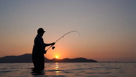  men Fishing Stock Footage 103558460