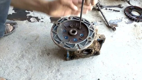 Men Fitting Bolt Video stock 73822463