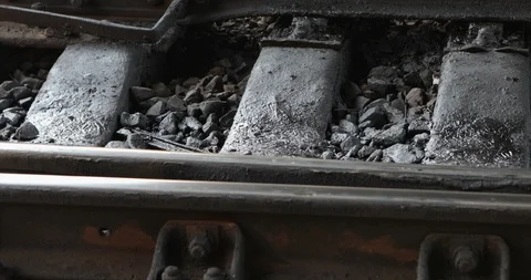 Men go on the railways Video stock 106138029