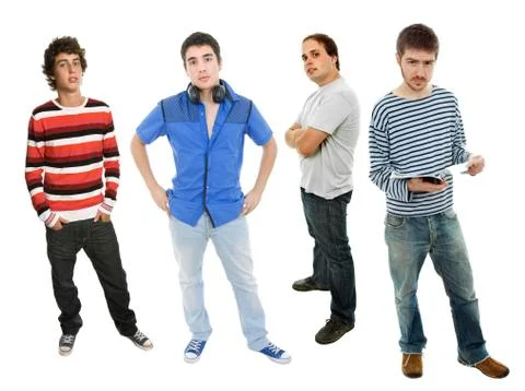 Men group Stock Photos
