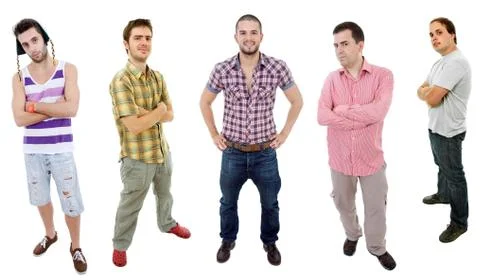 Men group Stock Photos