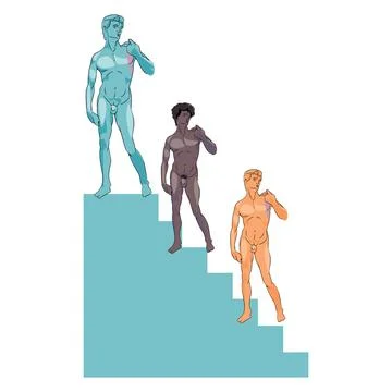 Men Stock Illustration