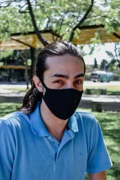 A men with a indecisive face expression Foto stock