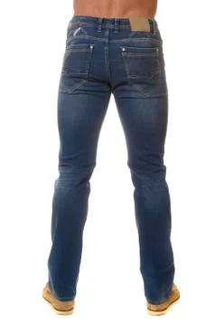 Men in jeans Stock Photos