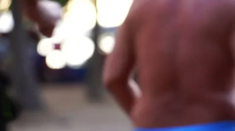 Men Jogging Stock-Footage 25667725