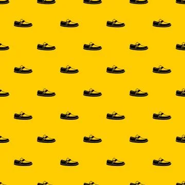 Men moccasin pattern vector 스톡 일러스트