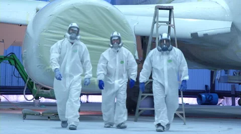 Men In Paint Shop 스톡 동영상 47753744