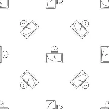 Men perfume pattern seamless Illustration