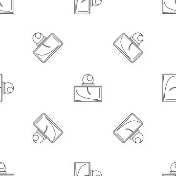 Men perfume pattern seamless vector Illustration