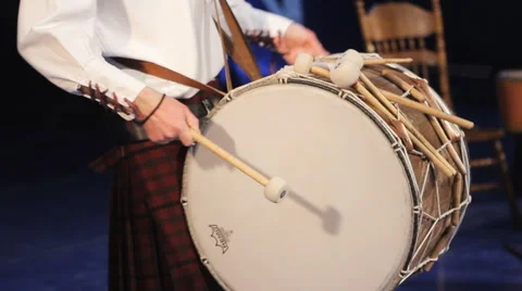 Men Play The Drum Video stock 47980970