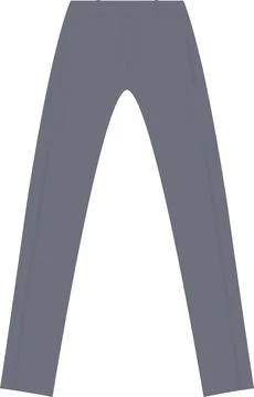 Men Quick Cool Seven Pocket Pant Vectors Stock Illustration