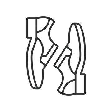 Men s Shoes icon line design. Men s, Boots, Footwear, Fashion, Style, icon Stock-Illustration