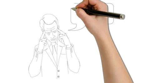 Men in searching for of the decision Stock Footage 44236088