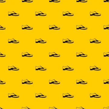 Men shoe with lace pattern vector 스톡 일러스트