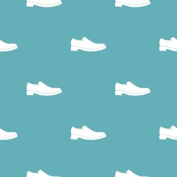 Men shoe pattern vector seamless 스톡 일러스트