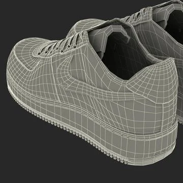 nike air force 3d model