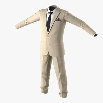 3D Model: Men Suit 10 ~ Buy Now #90618225 | Pond5