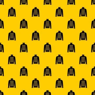 Men sweater pattern vector Illustrazione stock