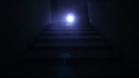 Men using flashlight after power outage Stock Footage 87216880