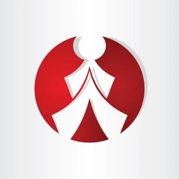 Men walking icon design Stock-Illustration