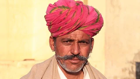 Man in traditional Rajasthani dress | Portraits of Men | People | Pixoto