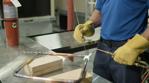 Men welding Video stock 104582182