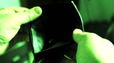 Men who check your empty portfolio Stock Footage 63013941