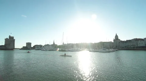 Men who do canoeing Stock-Footage 43663728