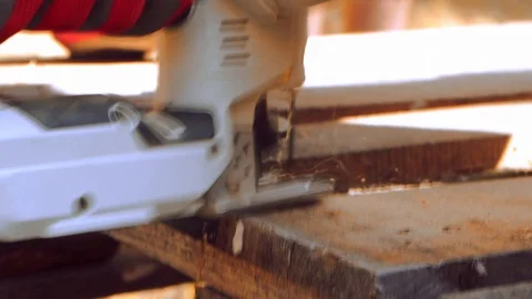 Men Working on Bench Making our of Pallets Stock Footage 125697242