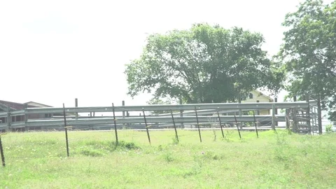 Men working on Farm Ranch and Cattle in countryside 库存影片 110987459