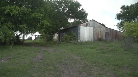 Men working on Farm Ranch and Cattle in countryside Stock Footage 110988939