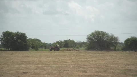 Men working on Farm Ranch and Cattle in countryside Video stock 111016726