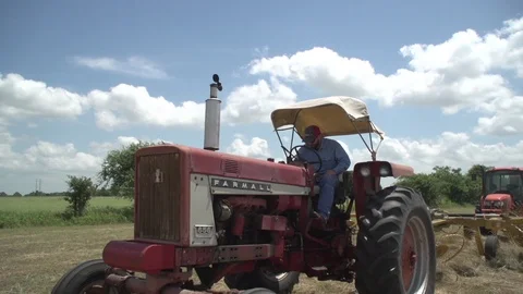 Men working on Farm Ranch and Cattle in countryside Video stock 111033189