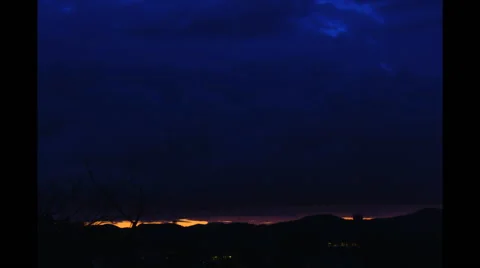 Menacing Cloud Lapse Stock Footage 51328591