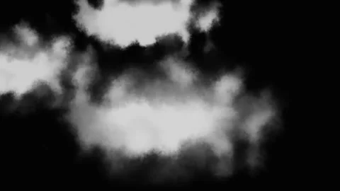 Menacing Clouds With Thunder Ready. Overcast Sky Displaying Dense Clouds And Stock Footage 333013147