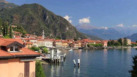 Menaggio, Italy. Stock Footage 223139176